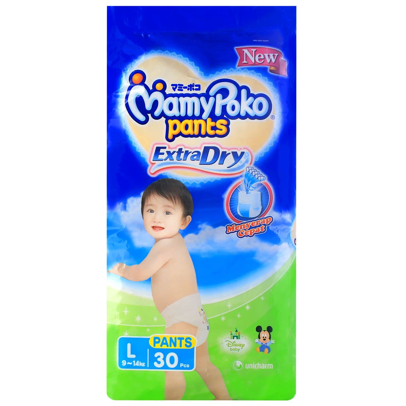 Mamypoko Extra Dry Pants Mickey L30
